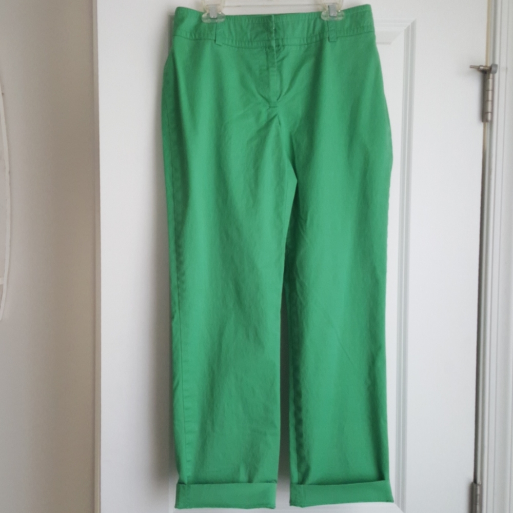 Preppy green pants